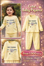 Cute baby pajama 24421